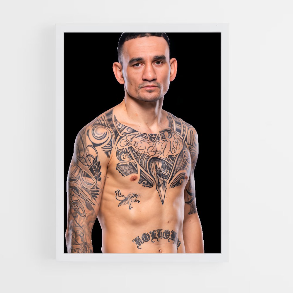 Poster Max holloway – affiche MMA (vue 3)